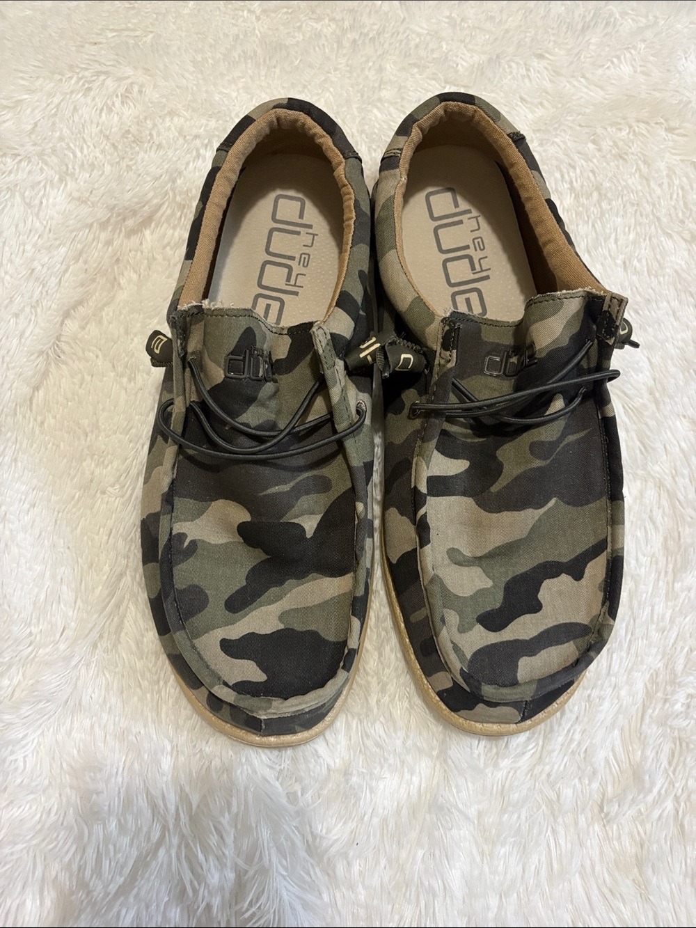 NWOT HEY DUDE WALLY CAMO